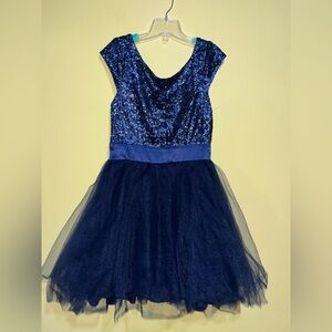 Trixxi Navy Dress